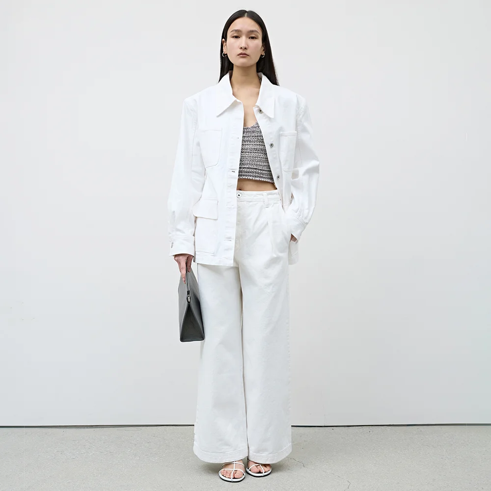 KAL WIDE DENIM PANTS