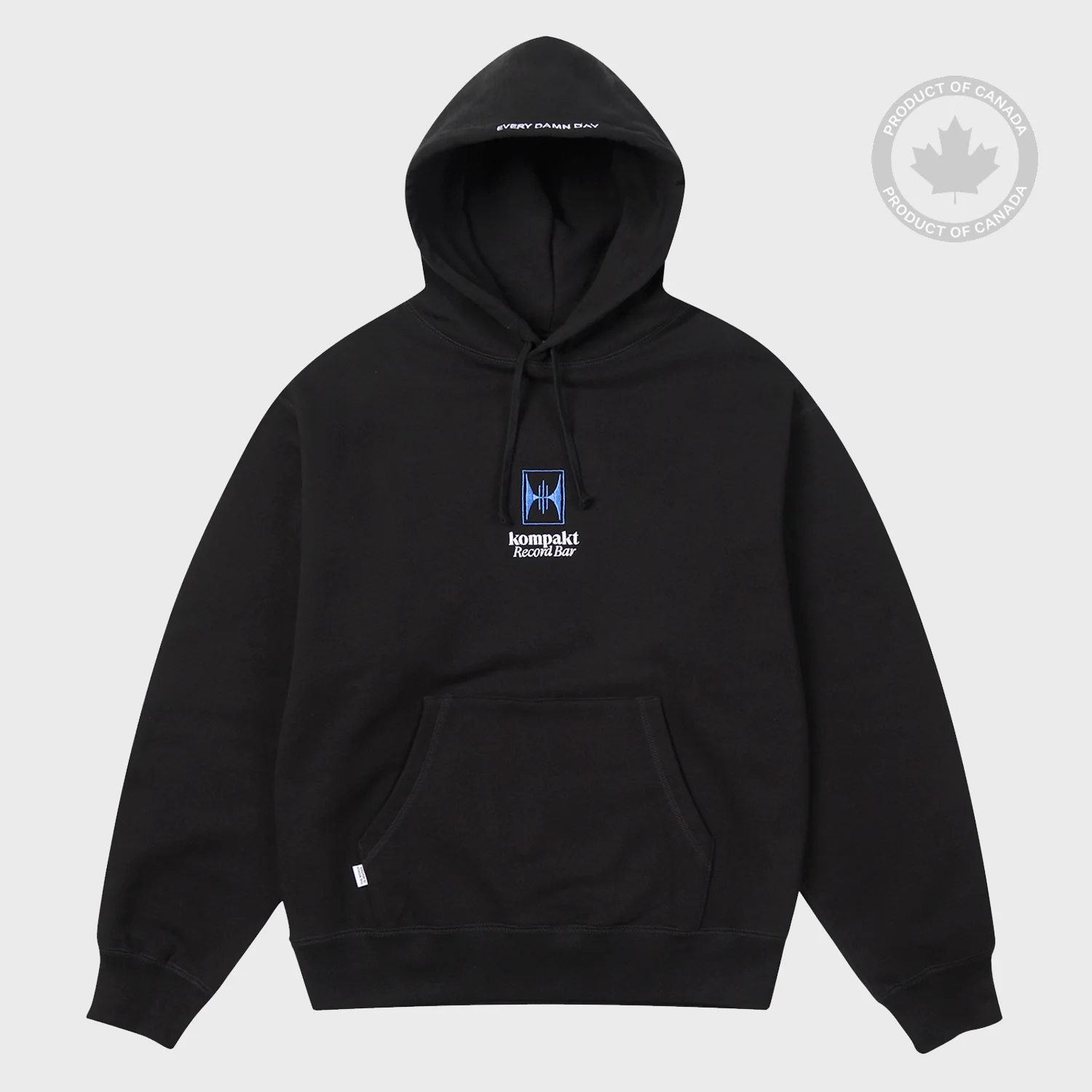 KRB Speaker Logo Heavyweight Hoodie(400GSM) - Black