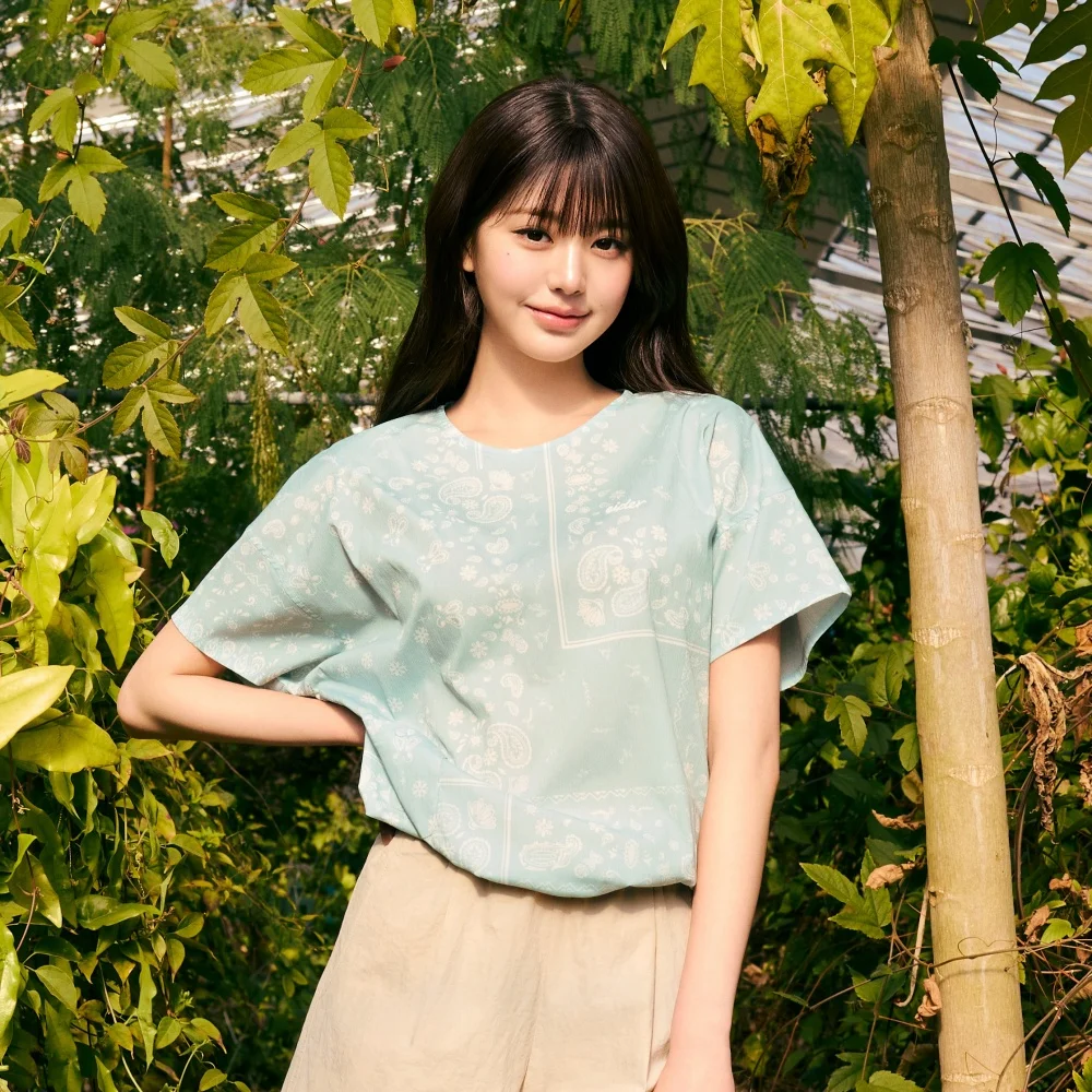 COOLEATS AIR (COOLEATS 透氣) 女裝 短袖 圓領 T恤_MINT_DWM26254G2