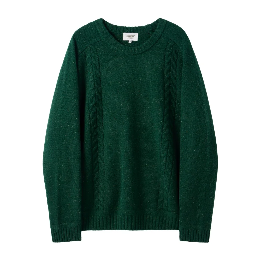 CABLE SWEATER - GREEN (P244UKT401)