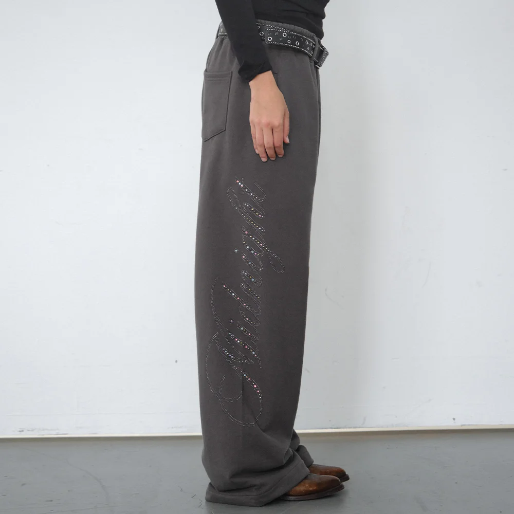 cubic pants (dark grey)