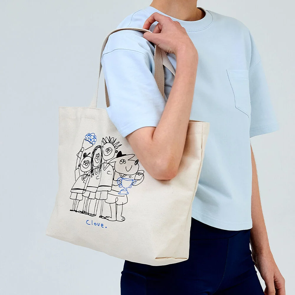 Crew Cotton Totebag (Ivory)