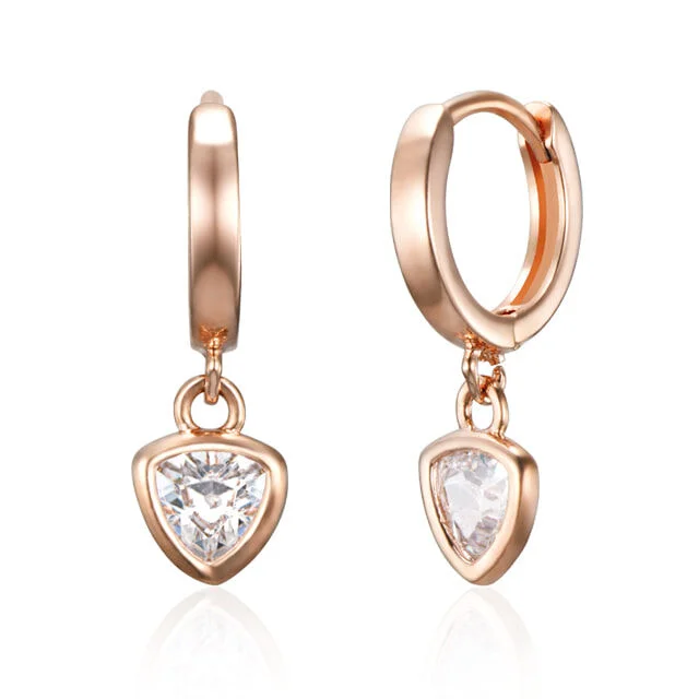 14K GF Heart Flick 耳環 ELGPEE574