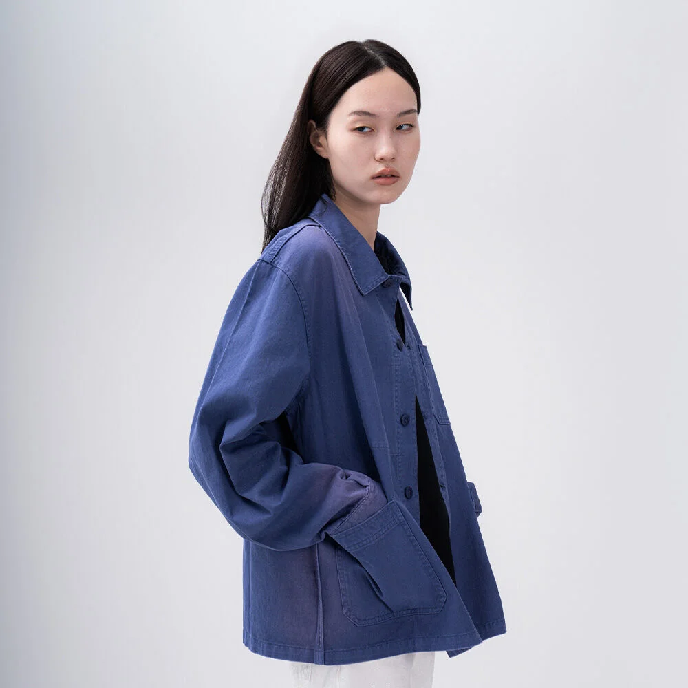 FRENCH WORK JACKET (BLUE)